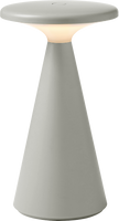 MAXLIGHT T0064 LAMPA STOŁOWA FUNGHI SZARA IP44