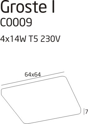Groste 1 C0009 plafon