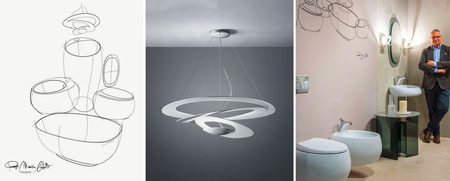 CLOUD Umywalka wolnostojąca okrągła 50x47cm z otworem biały mat