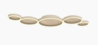 9069-513 Lampa sufitowa piątka BORMES Sand