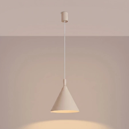 Lampa wisząca NOX 25 beżowa