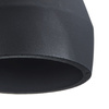 Lampa wisząca CONCRETE 12 cm- czarny beton, drewno