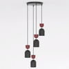 GAUDI 4PREM BLACK BURGUNDY