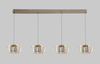 7033-413 Lampa wisząca czwórka SALO