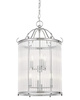 LAMPA WISZĄCA LOFT CHROMOWANA BOSTON W6