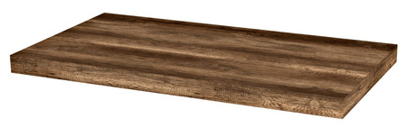 AVICE blat pod umywalkę 90x39cm, grubość 5cm, ciemny dąb