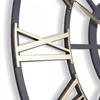 Evening Star Grand Clock Brass 24in