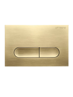 Przycisk toaletowy prostokątny złoty połysk YOSEMITE GOLD UP004.05