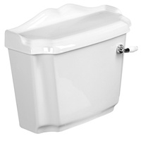 ANTIK Spłuczka do kompaktu WC z mechanizmem spłukującym, biały