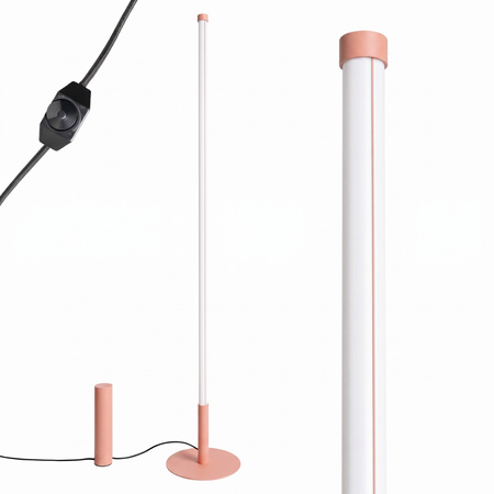 Lampa podłogowa TRANG brzoskwiniowa 4000K