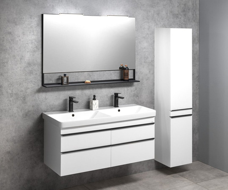 SITIA szafka umywalkowa 116x50x44,2cm, 4 szuflady, biały mat