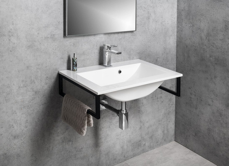 YUKON umywalka kompozytowa 70x45cm, biały