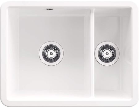 Zlewozmywak ceramiczny 1.5-komorowy