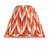 Zigzag Shade Apricot Orange Fabric 185x125x250mm