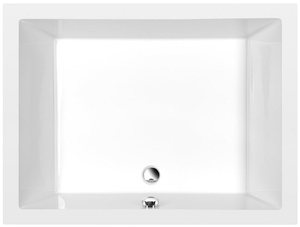 DEEP brodzik prysznicowy ze stelażem120x90x26cm, biały