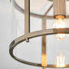 Hopton 1 Ceiling Light Antique Brass
