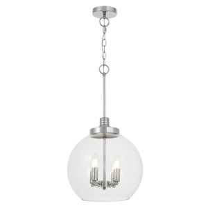 NOWOCZESNA LAMPA WISZĄCA CHROMOWANA BELLARIA