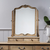 Eleganckie lustro toaletowe Weathered 600 x 180 x 730 mm