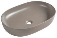 ARDEA ceramiczna umywalka nablatowa, 60,5x41,5cm, agila