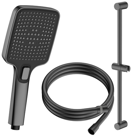 Zestaw prysznicowy  3-funkcyjny z drążkiem