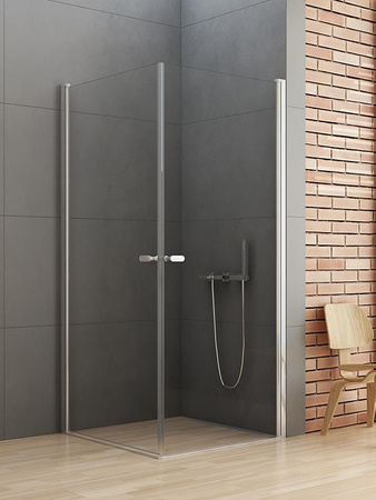 KABINA NEW SOLEO PROSTOKĄTNA U 70x80x195 CZYSTE 6mm ACTIVE SHIELD