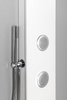 SPIRIT ROUND panel prysznicowy z baterią termostatyczną 250x1550mm, biały