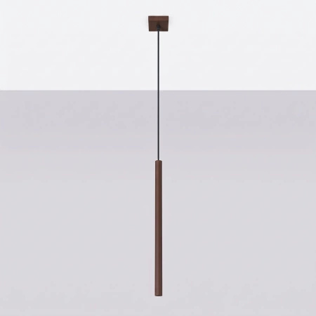 Lampa wisząca PASTELO 1 brązowa