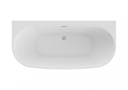 Wanna  wolnostojąca przyścienna 160x80 RISA GRAFIT*