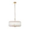 Valentina 5 Pendant Light Brushed Aged Brass