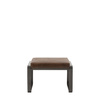 Fabien Footstool Brown Leather 500x430x360mm