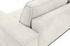 Sofa PILLOW z funkcją spania jasny beż, możliwość dobrania tkaniny i koloru
