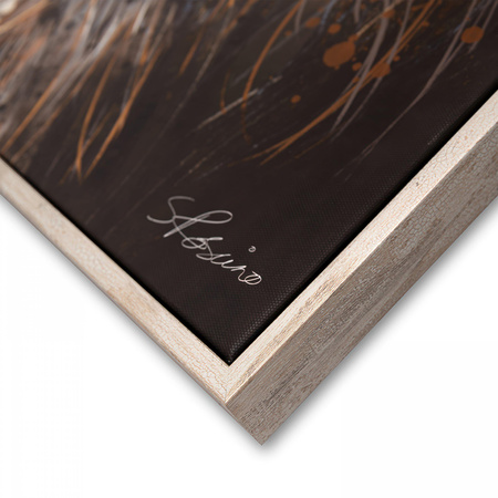 Brodie Small Framed Canvas 460x30x560mm