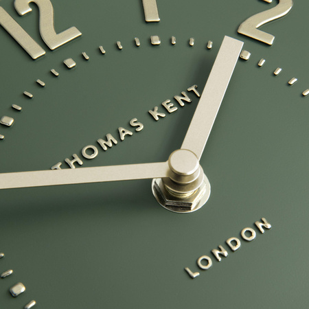 Mulberry Mantel Clock Olive Green 6in