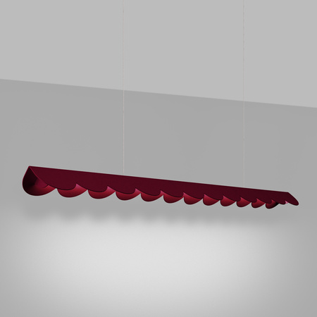 Lampa wisząca BISCUIT burgund LED 4000K