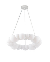 Lampa wisząca CLOUD 50 cm- akrylowa, w kształcie chmurki 4000K