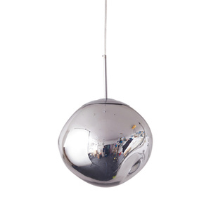 Lampa wisząca GLAM S srebrna 18 cm