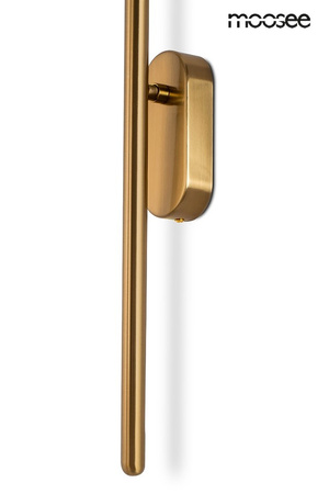 MOOSEE lampa ścienna TOBIA złota