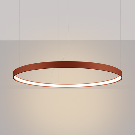 Żyrandol RIO 110 ochra czerwona LED 3000K