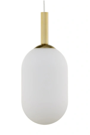 PLUUM lampa wisząca złoty szczotkowany