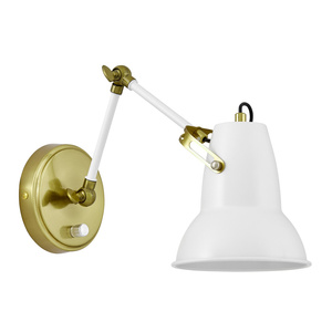 LAMPA ŚCIENNA KINKIET NOWOCZESNY BIAŁY BONA W2