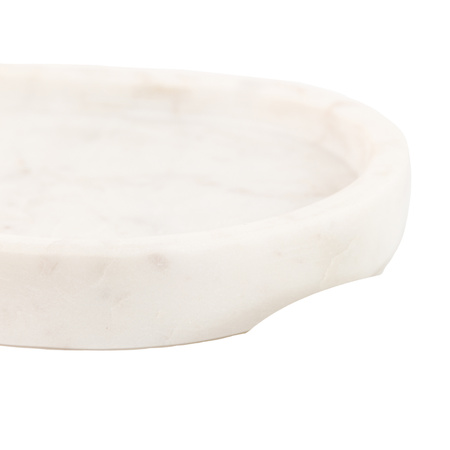 Piedra Marble Trinket Tray White S/2 250x150x25mm