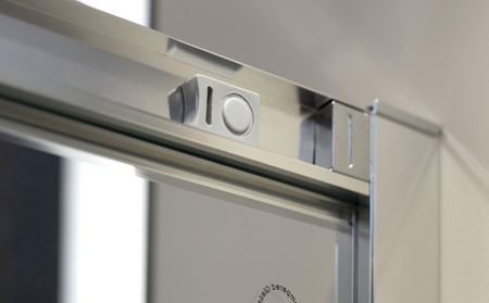 Kabina prysznicowa z brodzikiem kwadratowa - 90x90 cm