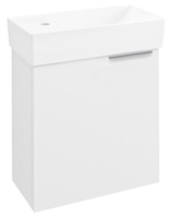 LATUS IX szafka umywalkowa 44x50x22cm, biała