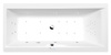 CLEO wanna z hydromasażem, 160x70x48cm, Highline Hydro-Air, chrom