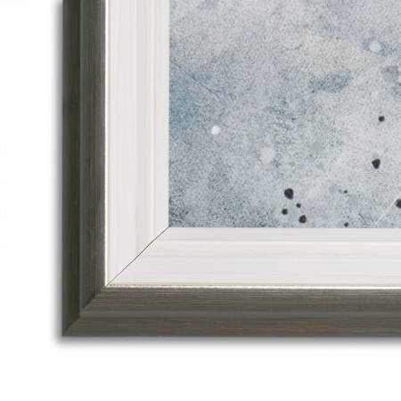 Looking On Small Framed Canvas 550x40x550mm