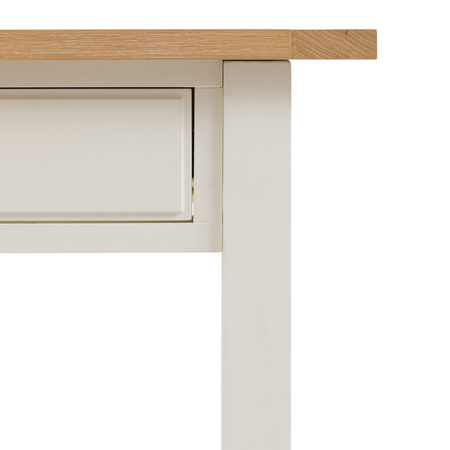 Eton 2 Drawer Console White 1400x380x800mm