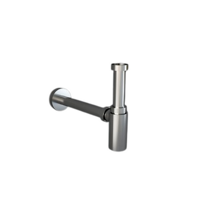 RAK-DUO syfon umywalkowy INOX CHROM