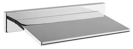 Wylewka płaska 300x52mm, chrom