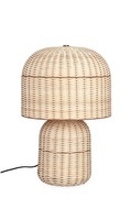 BIZZOTTO lampa stołowa SIKKIM beżowa