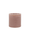 Pillar Candle Rustic Taupe 150x150x150mm